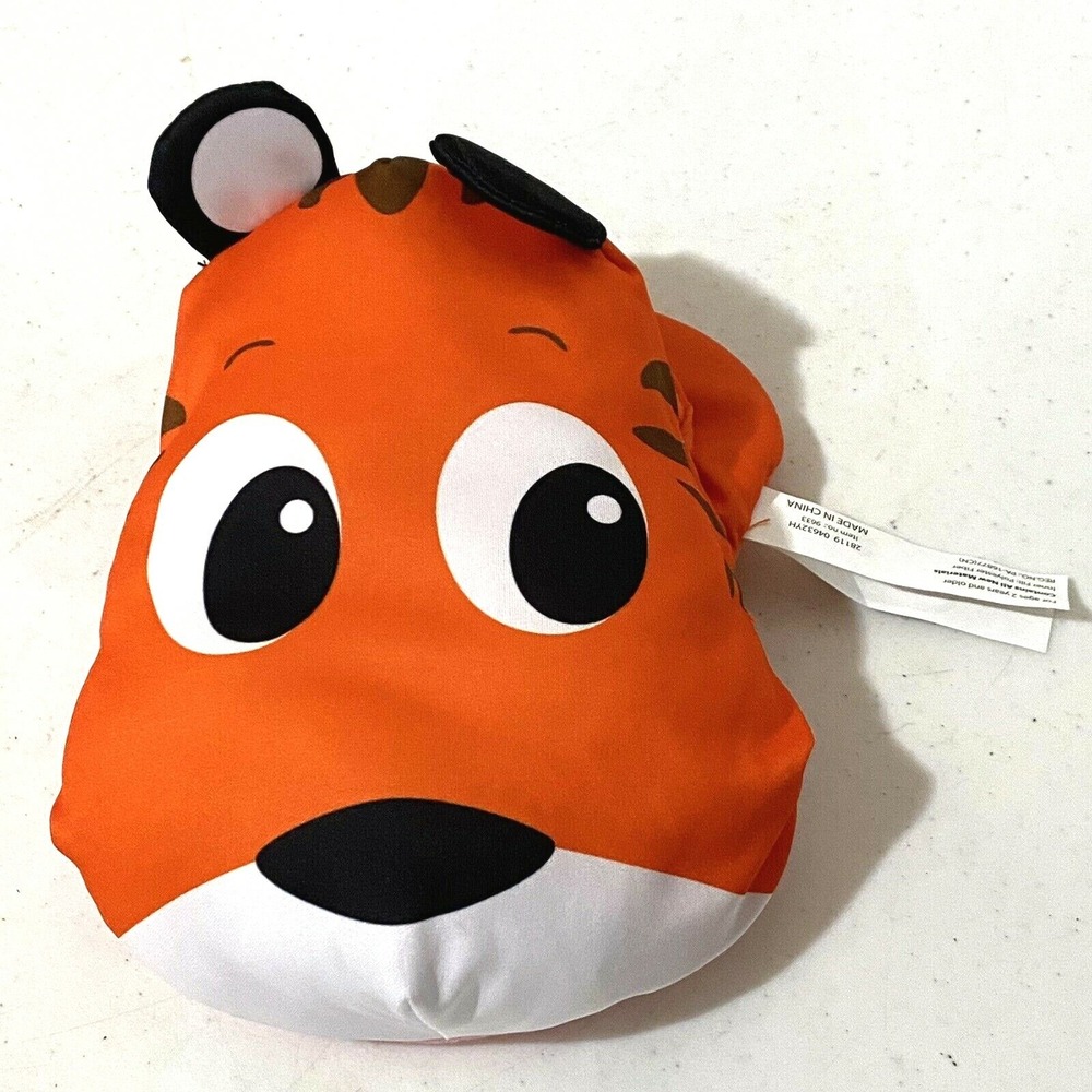 Little Tikes Catch N Stick Toss Game Tiger Mitt Replacement Hand Puppet Plush 8"